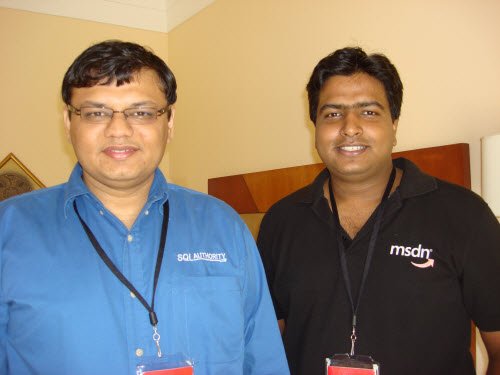 Pinal Dave and Vijay Raj